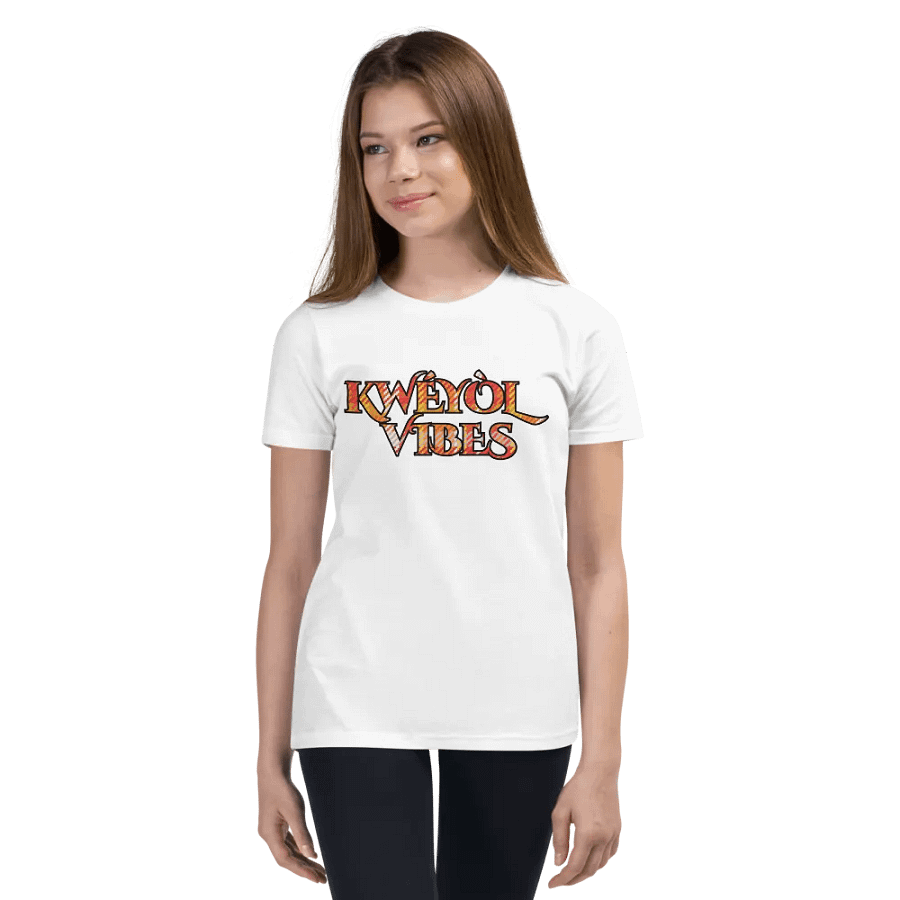 Vibrant KWÉYÒL VIBES Youth T-Shirt product image (64)