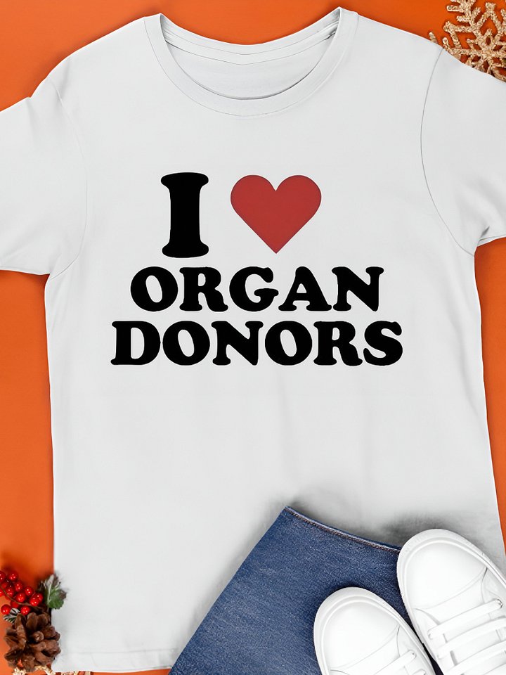 Rasmus Dahlin I Love Organ Donors Shirt product image (1)