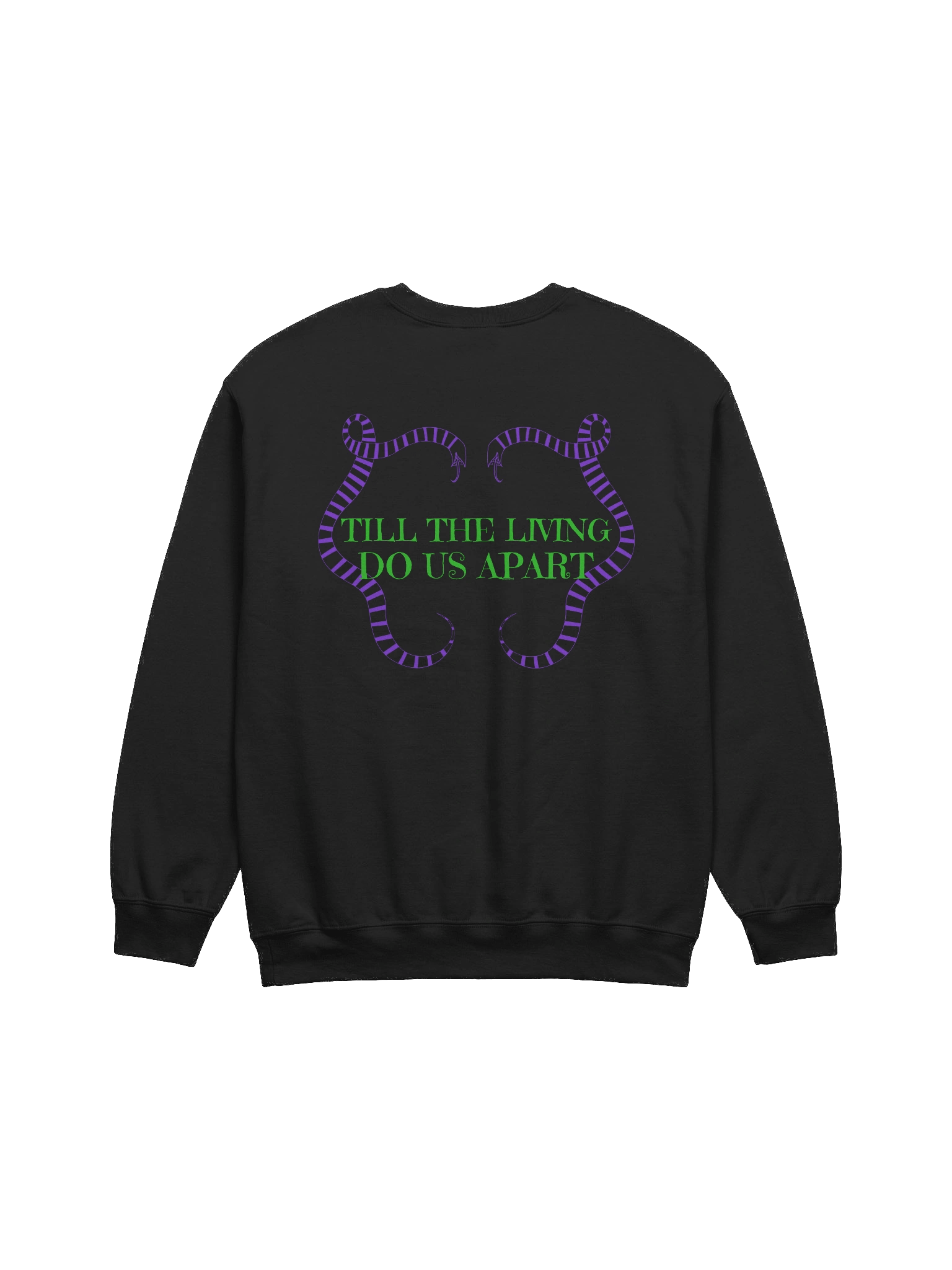 [UM Designs] Til the Living Do We Part - Unisex Graphic Sweatshirt product image (2)