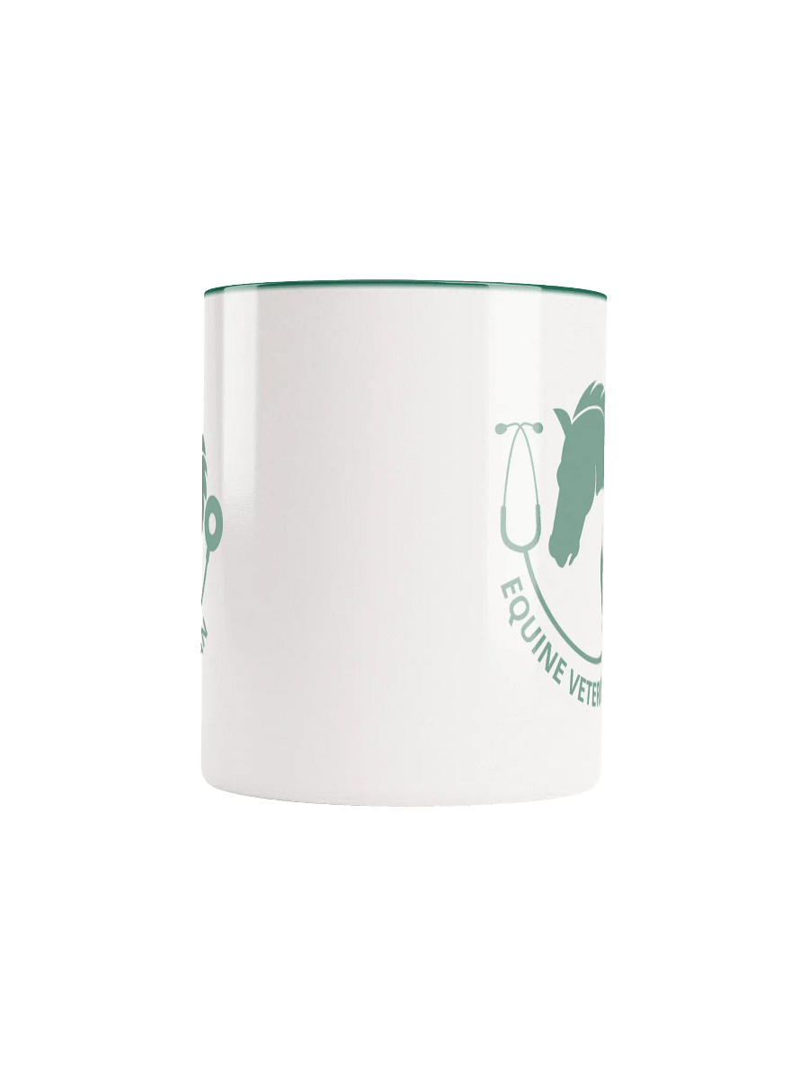"Equine veterinarian" Ceramic Mug with color inside product image (5)