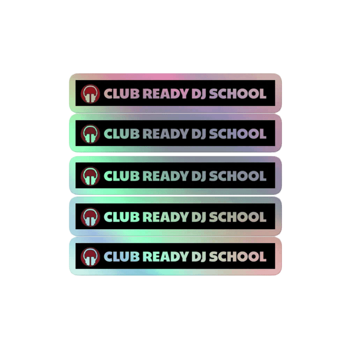 Club Ready Holographic Sticker Set product image (2)