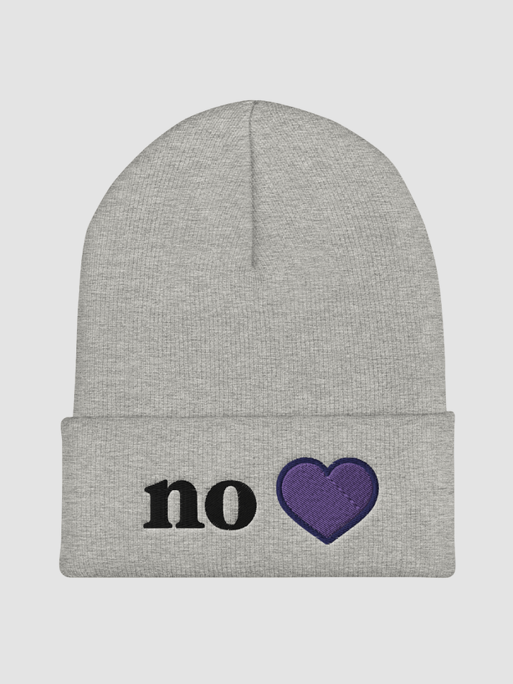 No <3 Beanie product image (2)