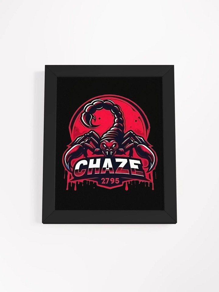 CHAZE | Logoposter, gerahmt product image (1)