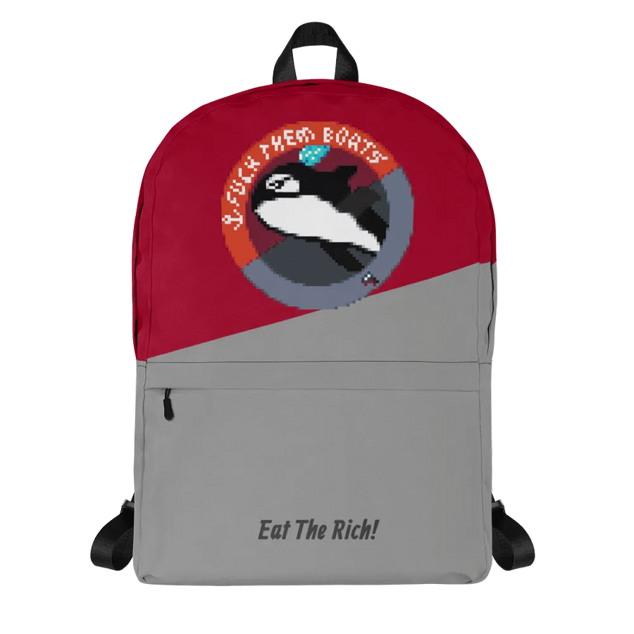 Fuck Them Boats Backpack product image (2)