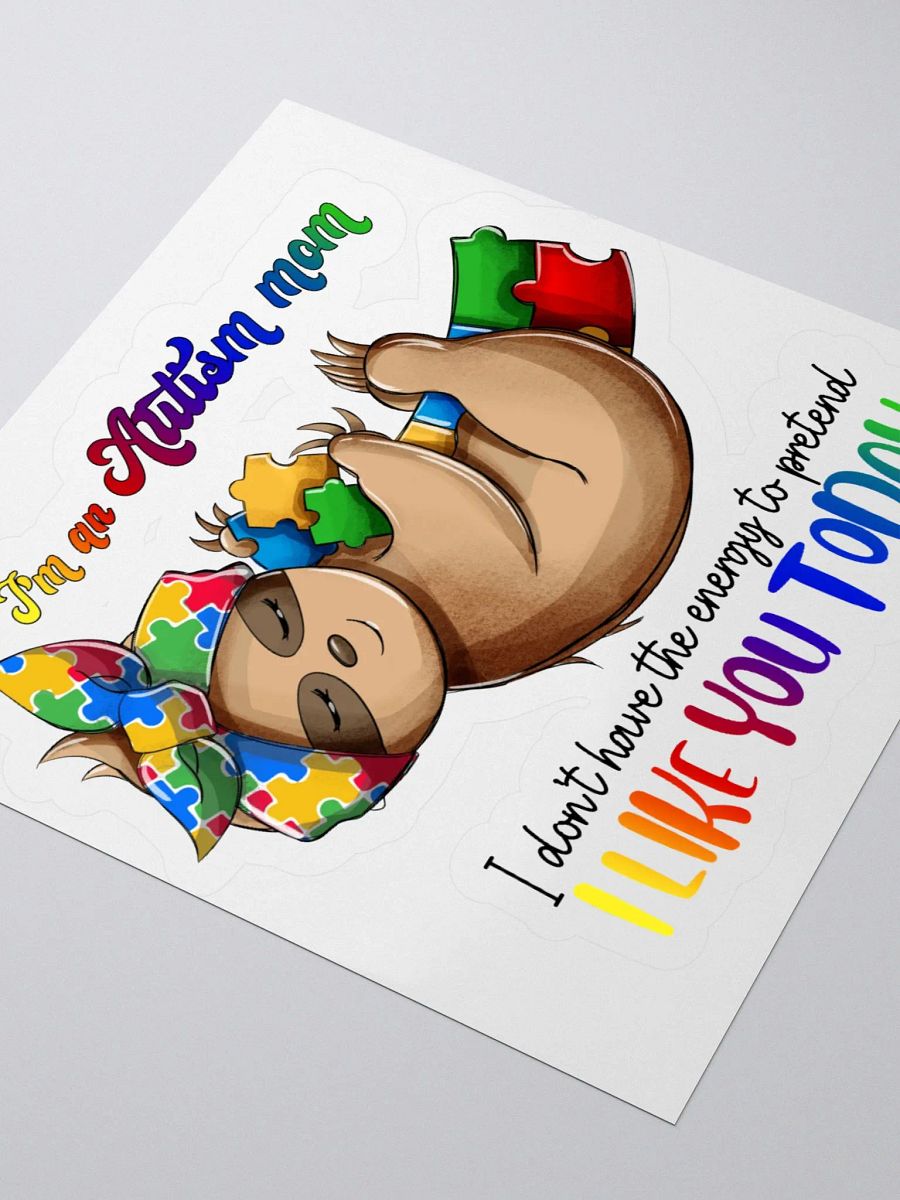 Autism Mom3 Sticker product image (2)