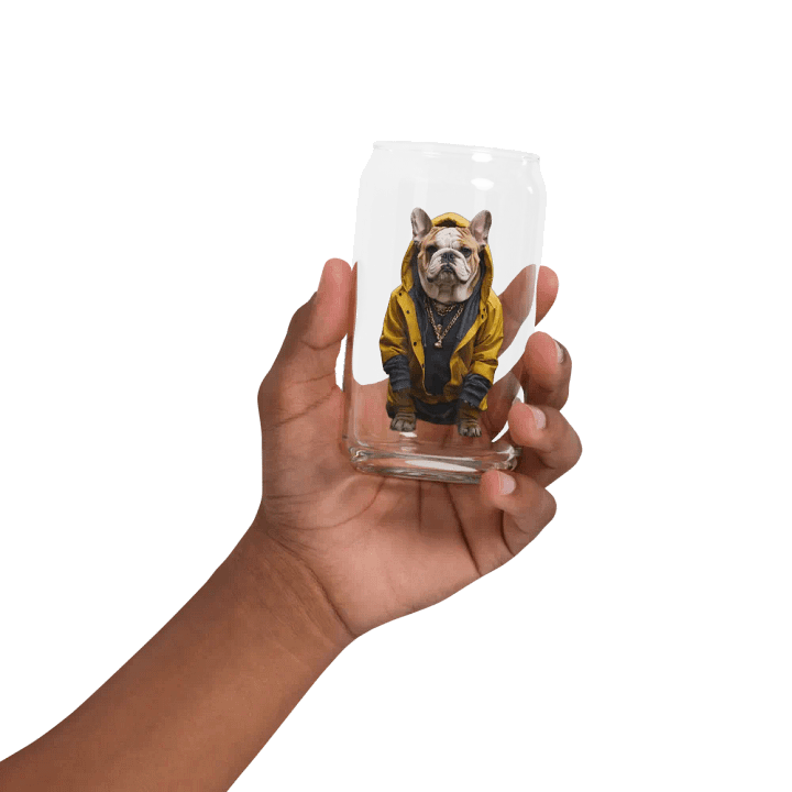 Bulldog Boss Can-Shaped Glass product image (2)