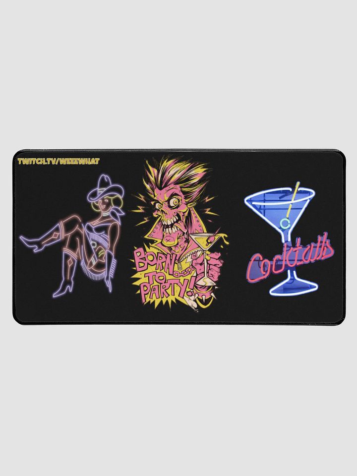 Born To Party Desk Mat 31.5