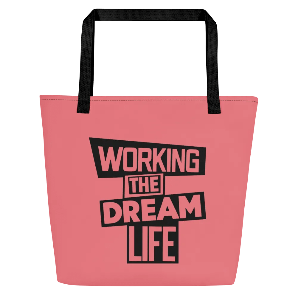 Pink Econscious Organic Cotton Tote Bag – Eco-Friendly Reusable Shopping & Everyday Carry Bag product image (6)