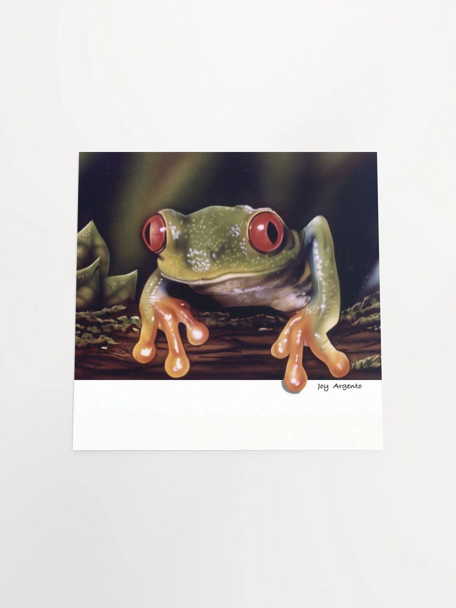 Tree Frog on a Log Print product image (4)