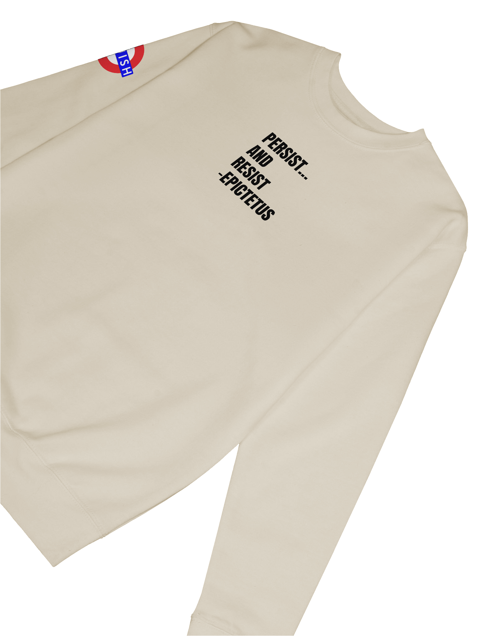 Persist and Resist Crewneck V1 - Black product image (3)