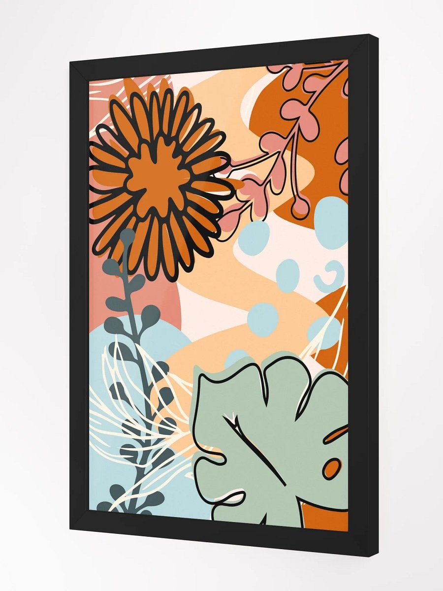 Vibrant Flora: Framed Matte Poster product image (11)