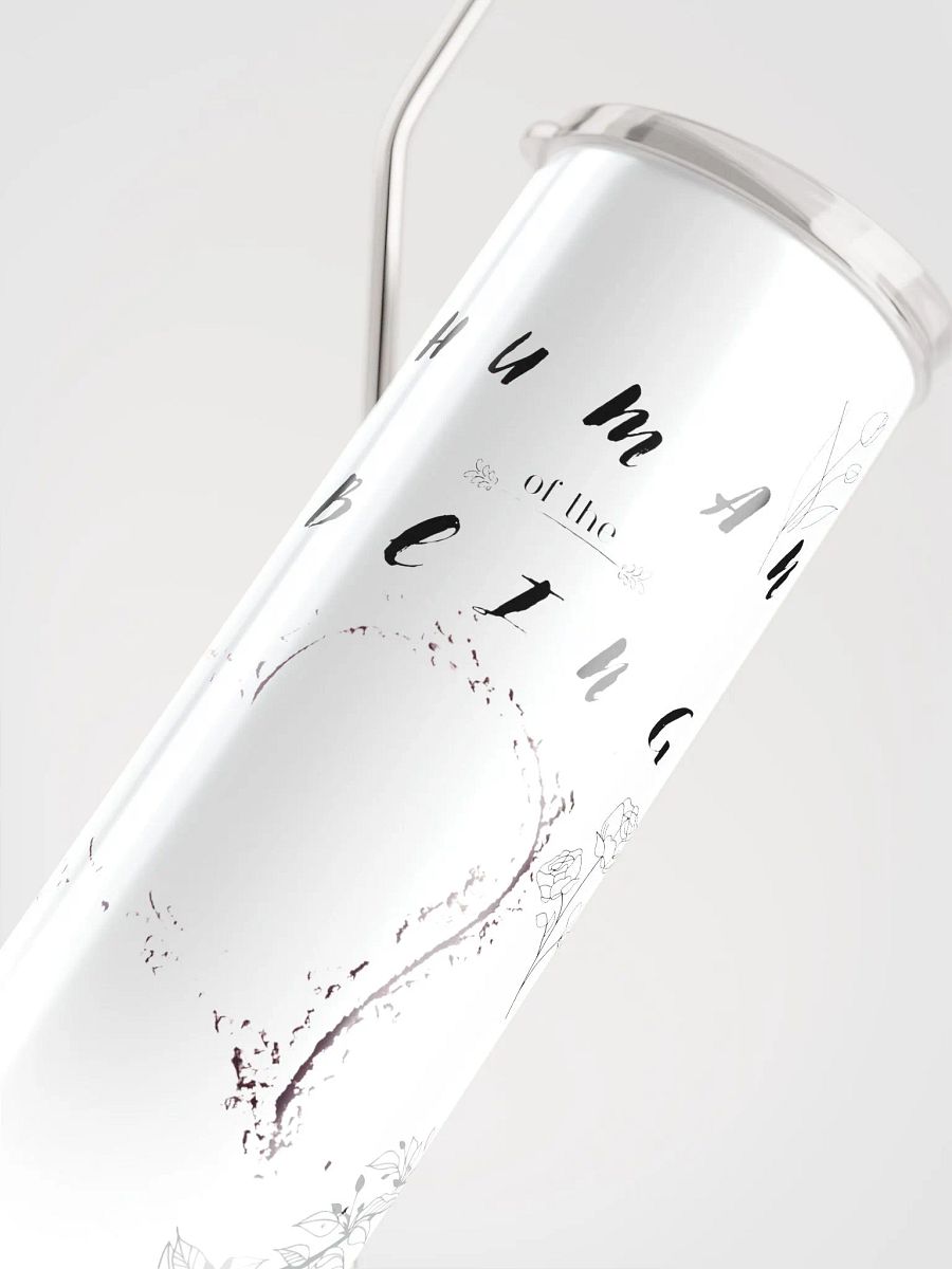 "Human of the Being" - Heart Stainless Steel Tumbler product image (4)