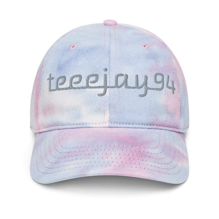 TEEEJAY94 TIE-DYE DAD HAT (COTTON CANDY) product image (1)