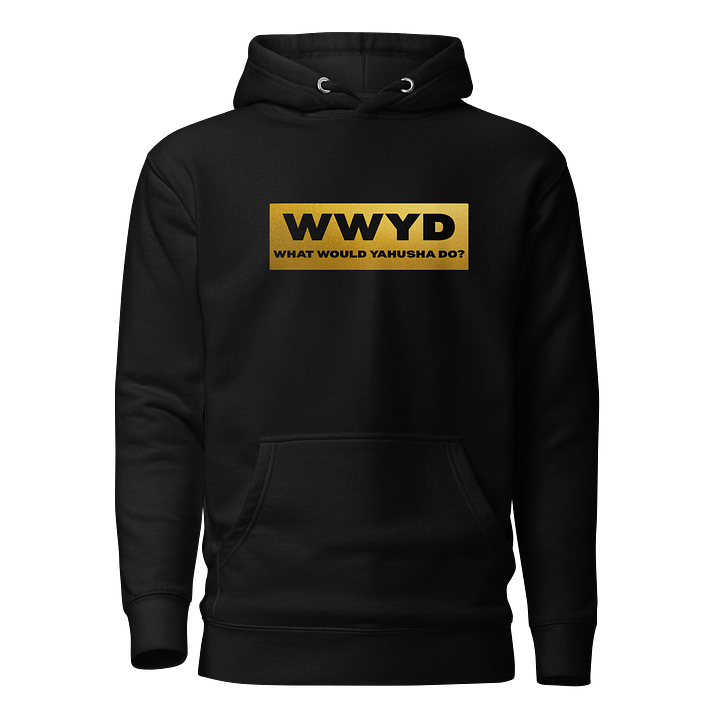 WWYD Gold writing Black Sweater product image (1)