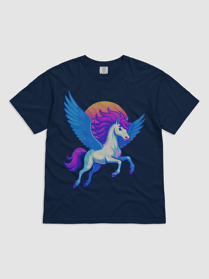 Chill Mythical Pegasus Sunset T-Shirt product image (1)