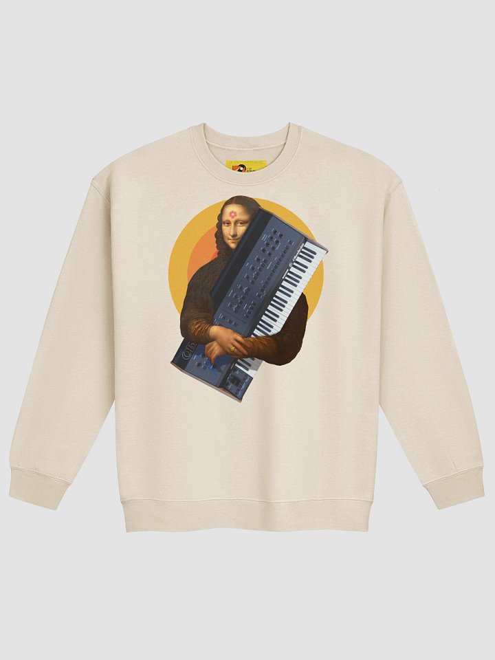 MoBNa LiXA by Frank Fonik (Oberheim OB-XA), Techno EDM Classic Crewneck Sweatshirt product image (3)