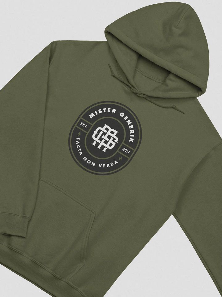 Mister Generik Monogram Badge Hoodie product image (2)