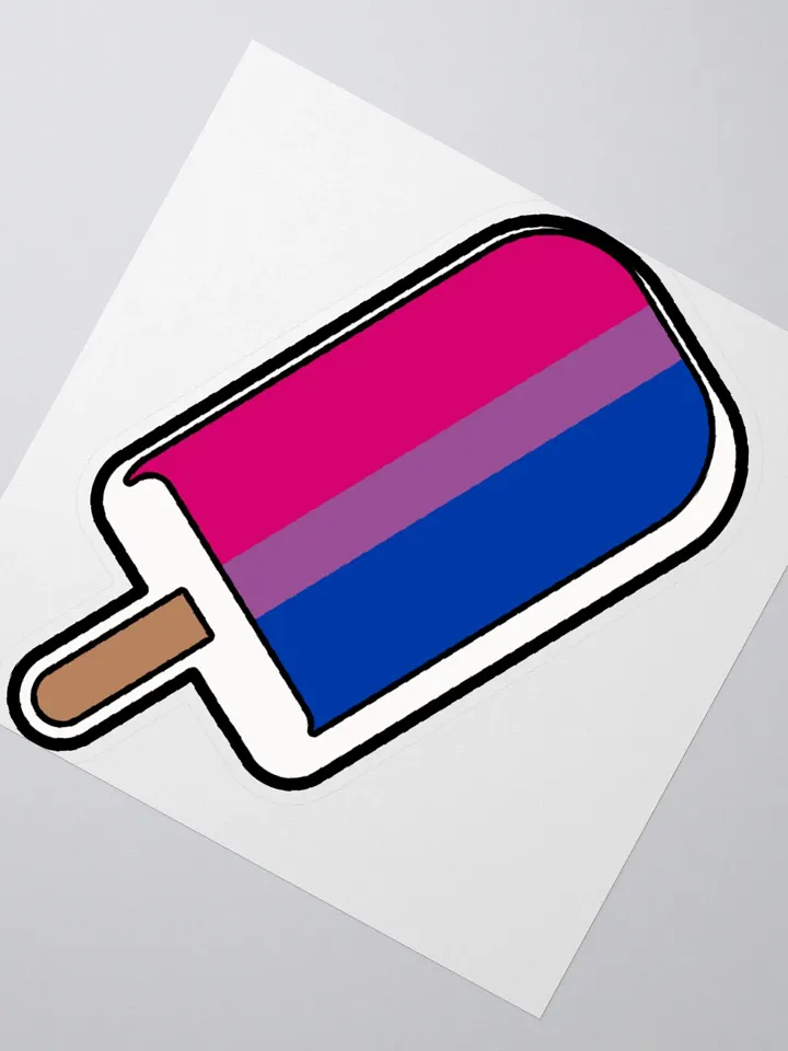 Bi Popsicle Sticker product image (2)