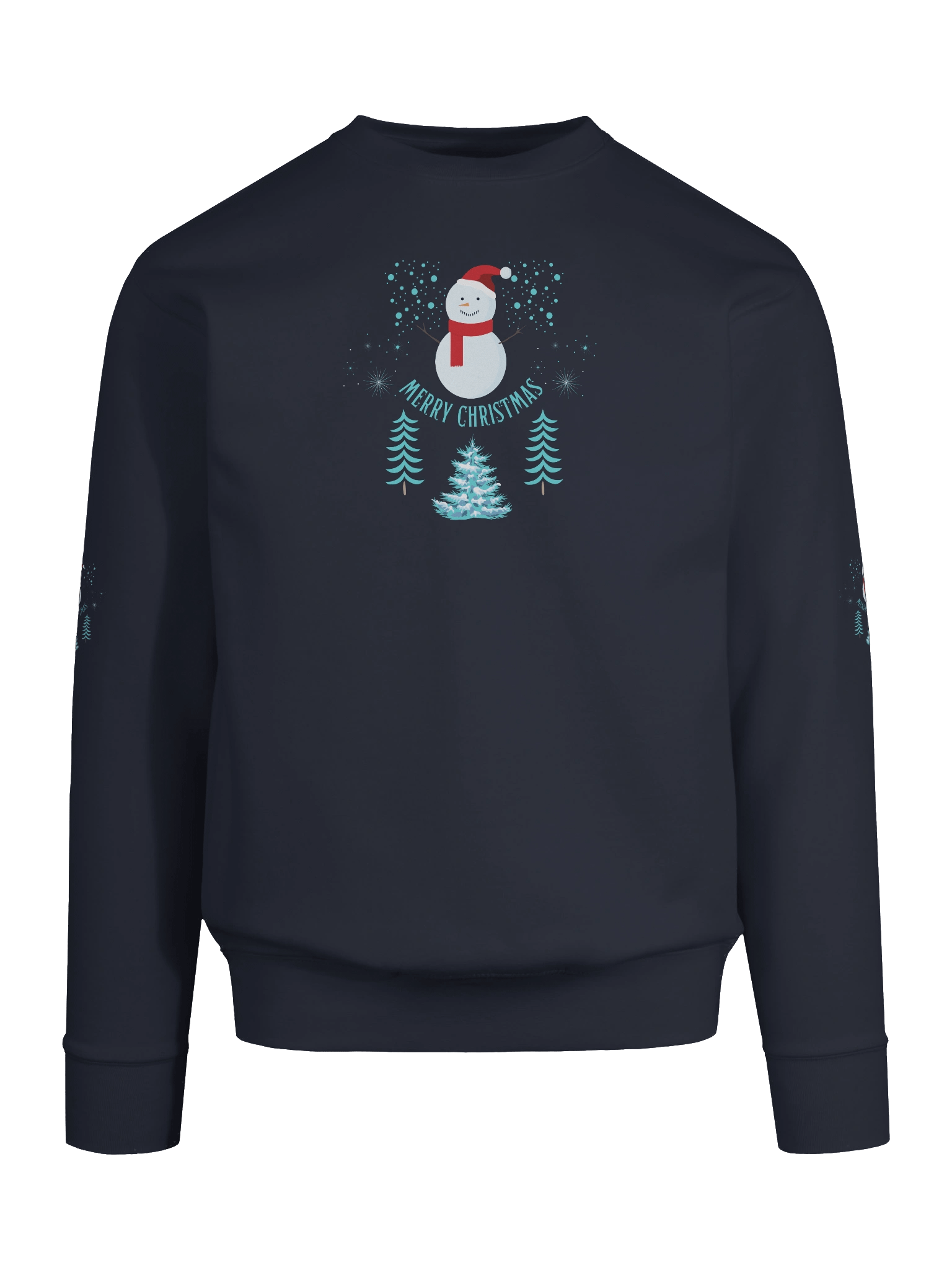 Merry Christmas Snowman Holiday Sweatshirt product image (91)