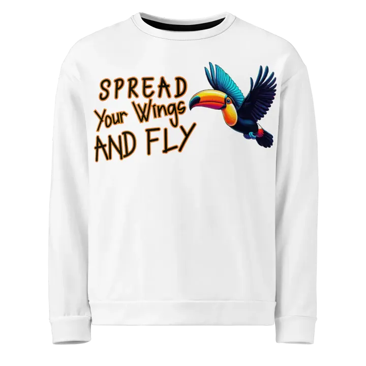 Spread your Wings and Fly All-Over Print Sweatshirt product image (1)