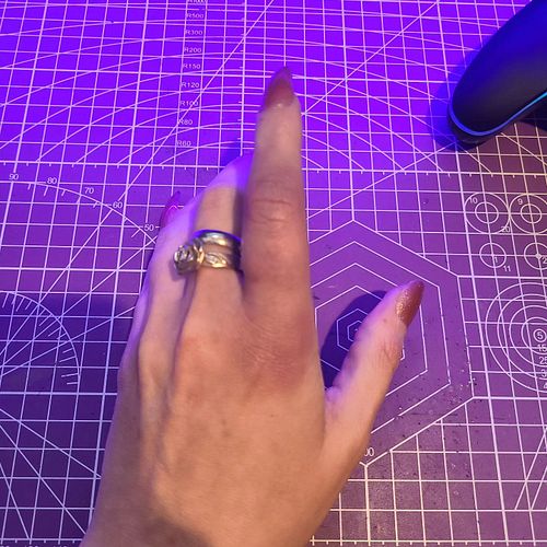 Welp.... having a bit of trouble crafting this week.. 
Hopefully I'll be healed up fast
