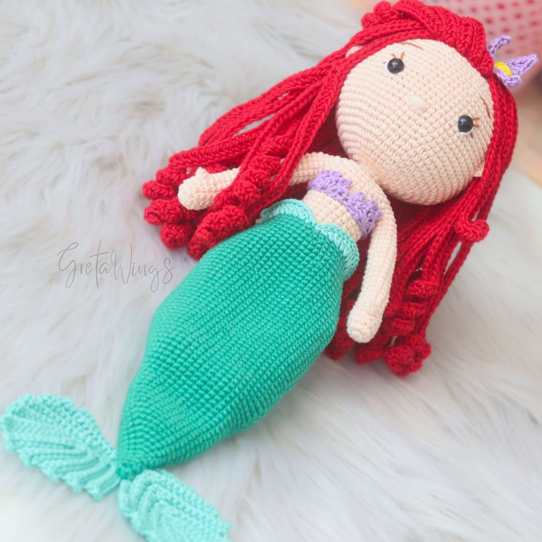 Bundle Ariel Amigurumi Patterns – Three Designs (Digital Download) product image (4)