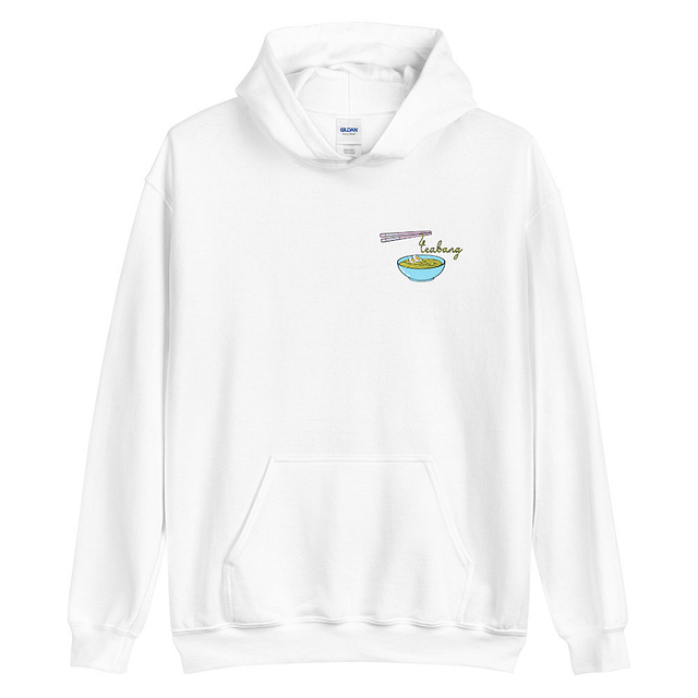 Teabang Noodles Hoodie - White product image (1)