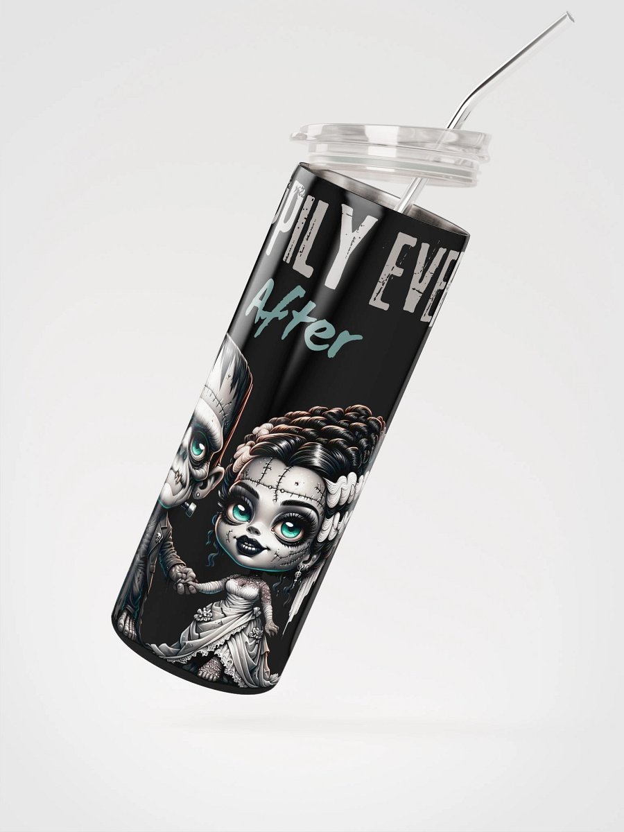 Happily Ever After Frankenstein and Bride Stainless Steel Tumbler product image (2)