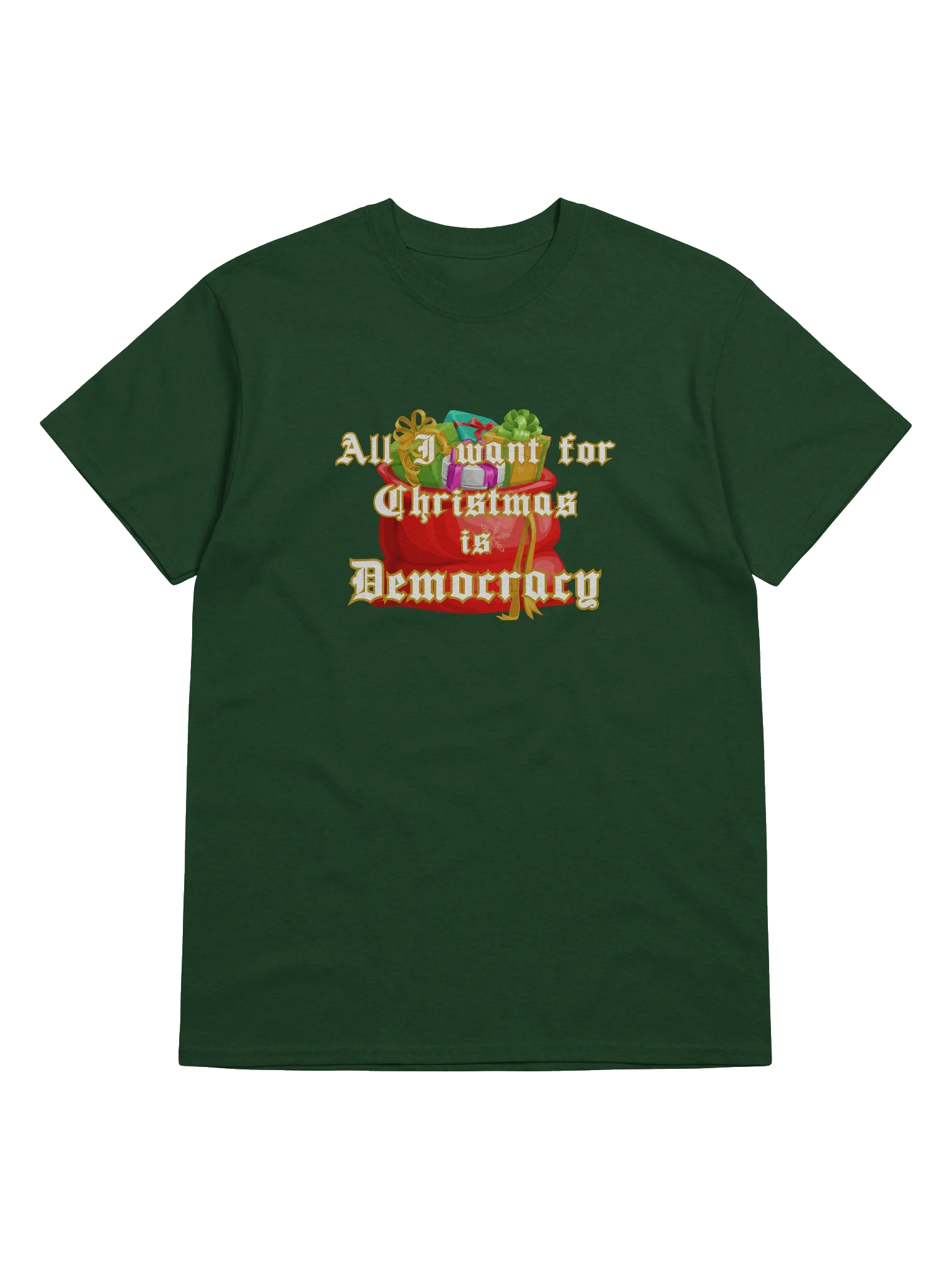 Democracy For Christmas T-Shirt product image (2)