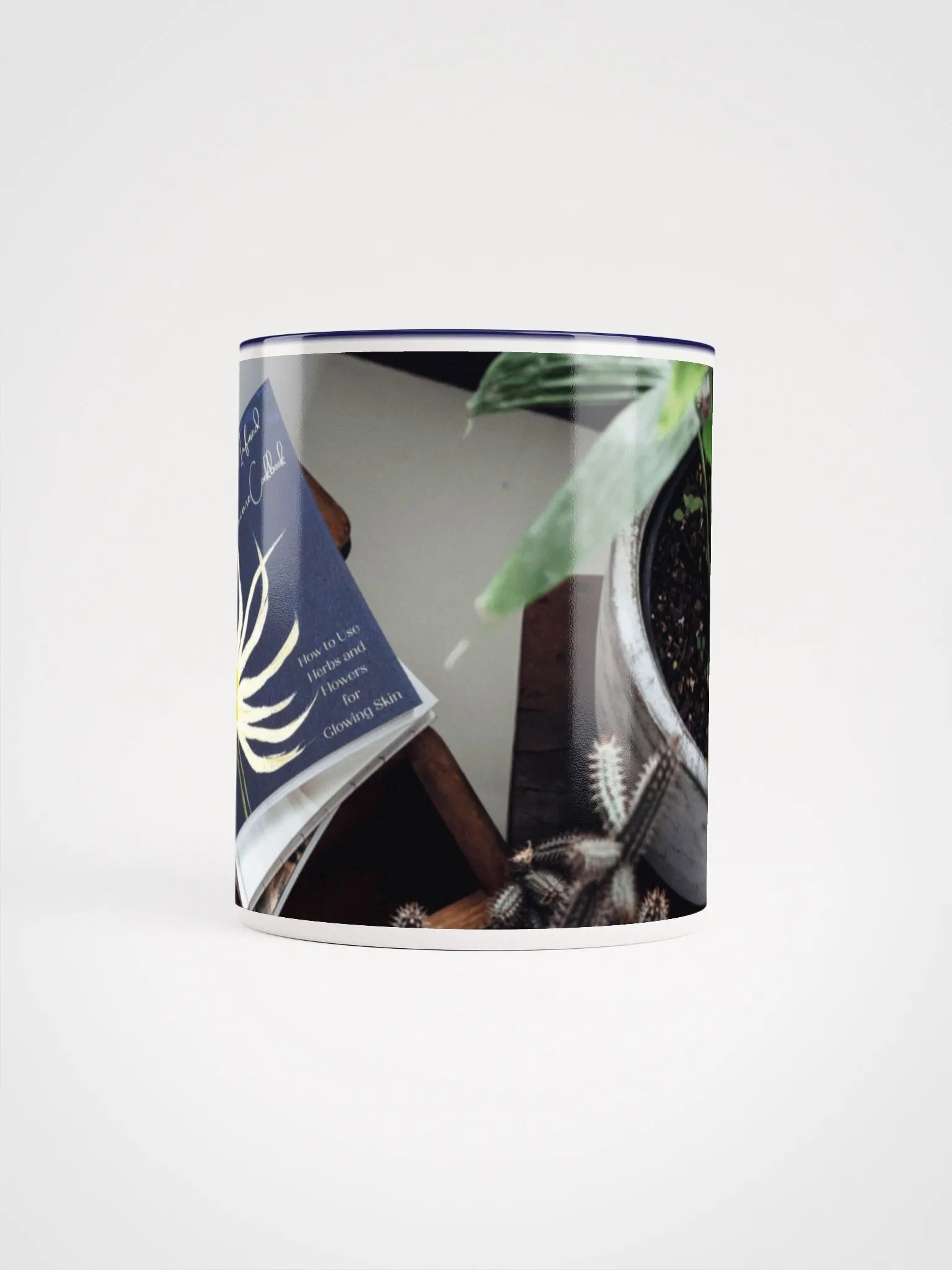 Skincare Cookbook Blue Mug product image (5)