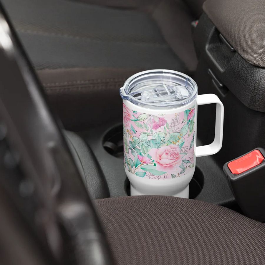Rose Garden Delight Travel Mug gift moms friends product image (7)