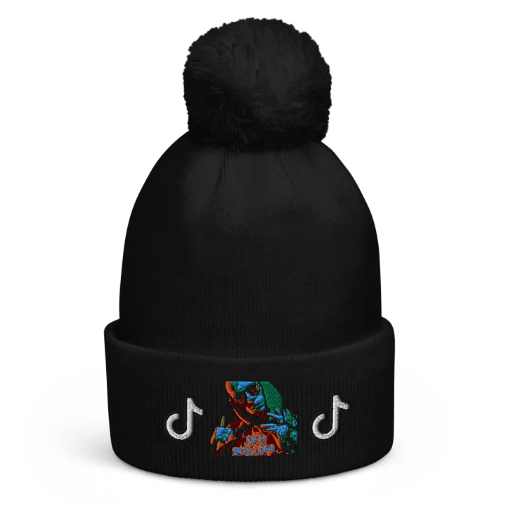 DEM BOYZ TikTok Vibes Pom-Pom Beanie product image (1)