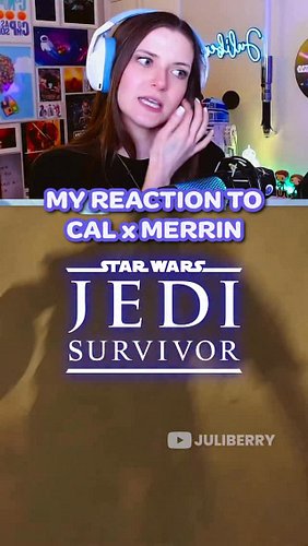 talk about love on the battlefield! 🤭❤️ im so normal about these two 😭🫶🏻

#jedisurvivor #calkestis #merrin #nightsistermerrin...