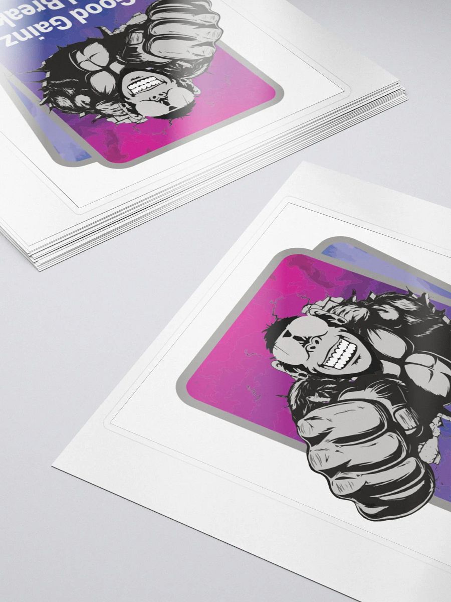 Good Gainz Card Breaks Logo Sticker product image (5)