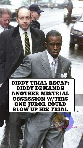 Diddy Trial Recap: Diddy DEMANDS Another Mistrial Obsession w/This ONE Juror Could Blow Up His Trial 
#diddy #cassie #diddytr...