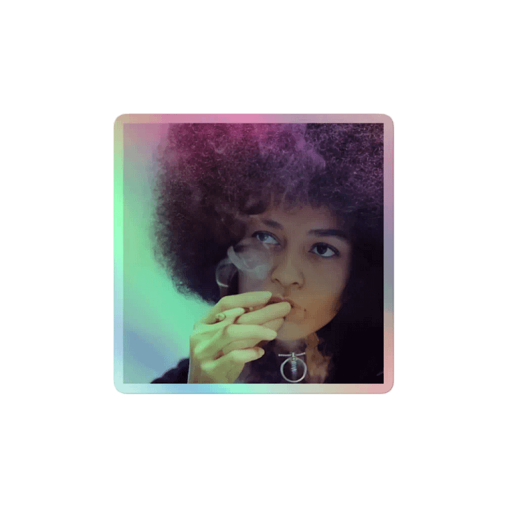 Angela Davis Holographic Sticker product image (2)
