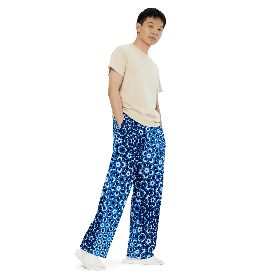 Blue Floral Pattern product image (7)