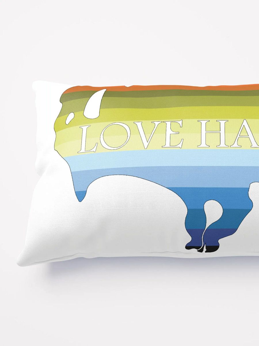 Love Happy Buffalo Pillow product image (3)