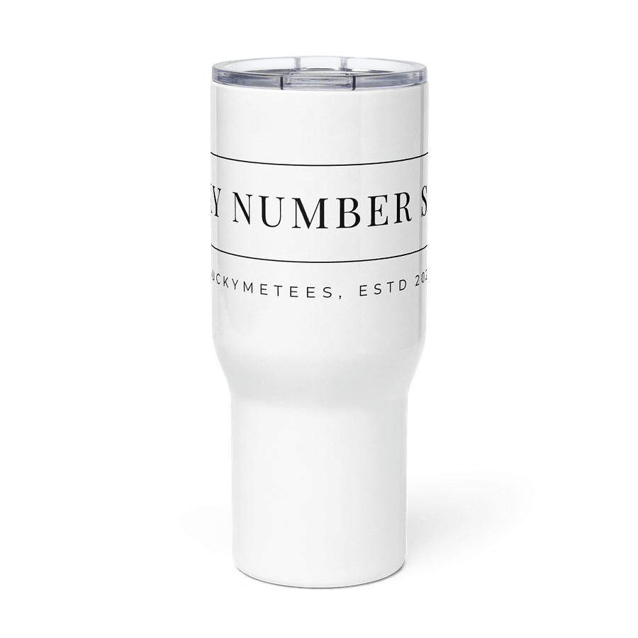 LUCKY NUMBER SEVEN Travel Mug with Handle product image (3)