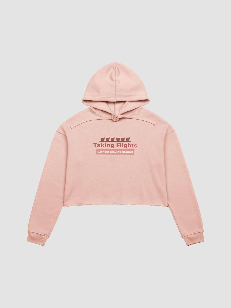 Drinking Around the World Disney: Taking Flights Without Leaving Ground Pink Crop Hoodie product image (1)
