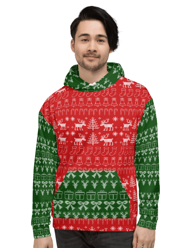 Festive Wonderland Christmas Unisex Hoodie product image (2)
