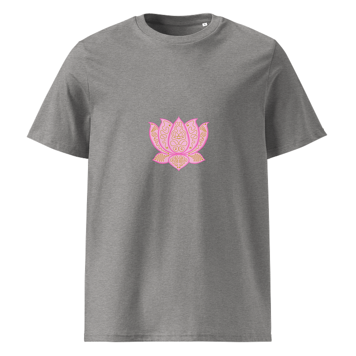 Golden Lotus Unisex Organic T-Shirt product image (1)