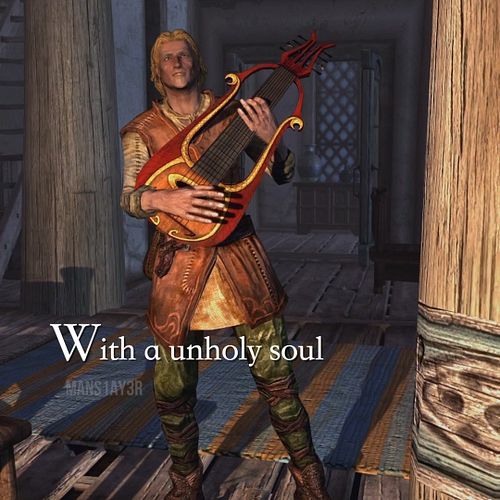 Currently working on the full song!

Video: https://youtu.be/1QuTTb53dO8
#skyrim #gamerpoop