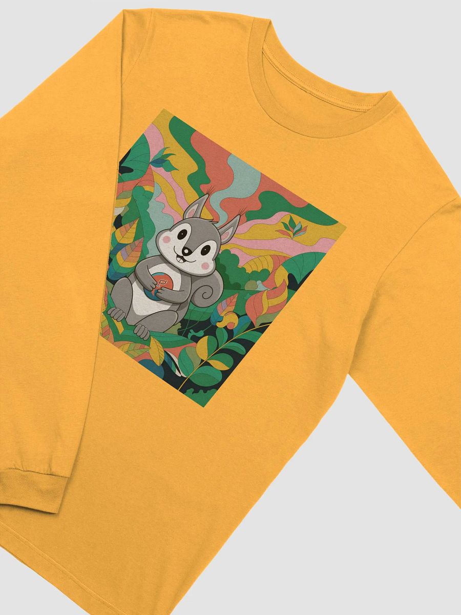 Whimsical Acorn Adventure Long Sleeve Tee product image (3)