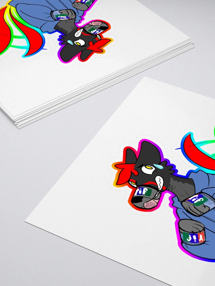 Stuck in the peanut butter Sticker product image (14)
