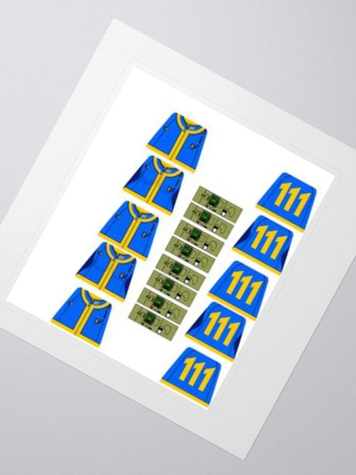 sticker sheet for the volt dwellers product image (2)