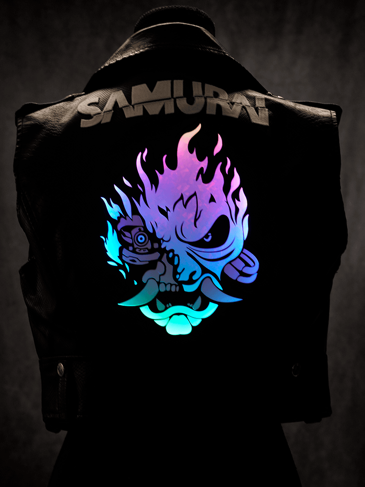 Cyberpunk 2077 - Johnny's Samurai Jacket *VEST STYLE* [Prebuilt LED Jacket] product image (7)
