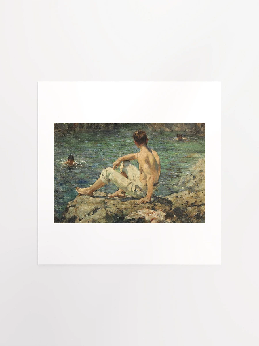 Green And Gold by Henry Scott Tuke (c. 1920) - Print product image (1)