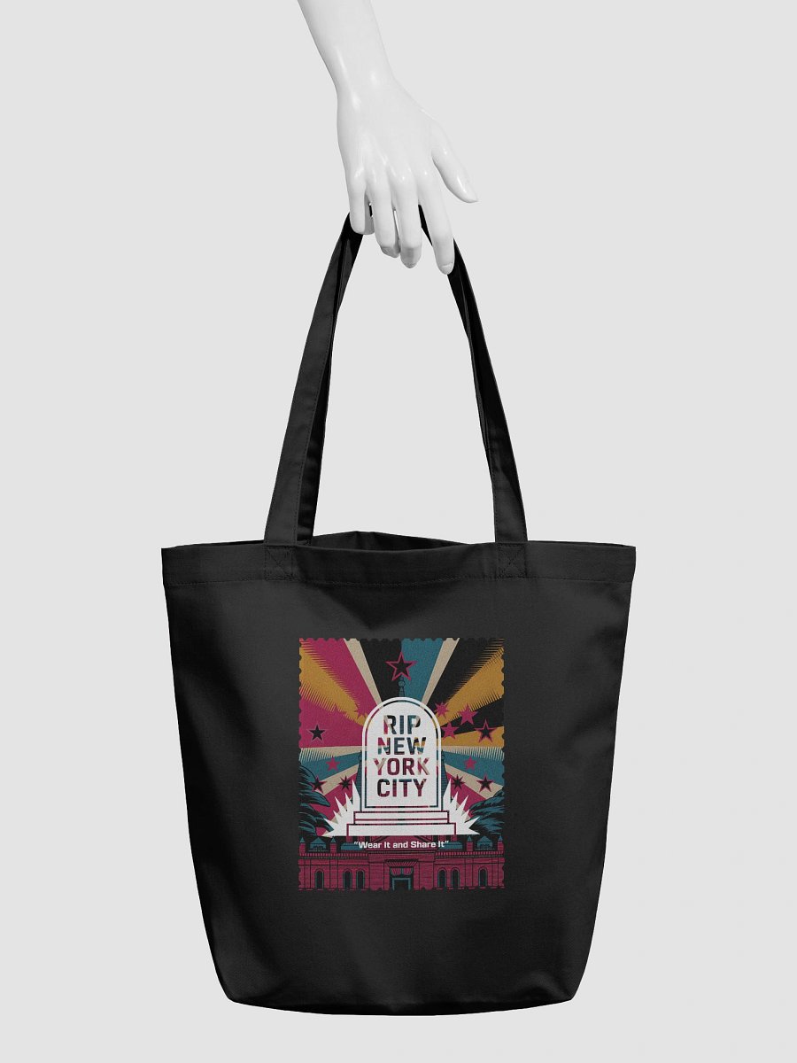 "RIP NYC" Full Color Statement Tote Bag product image (5)