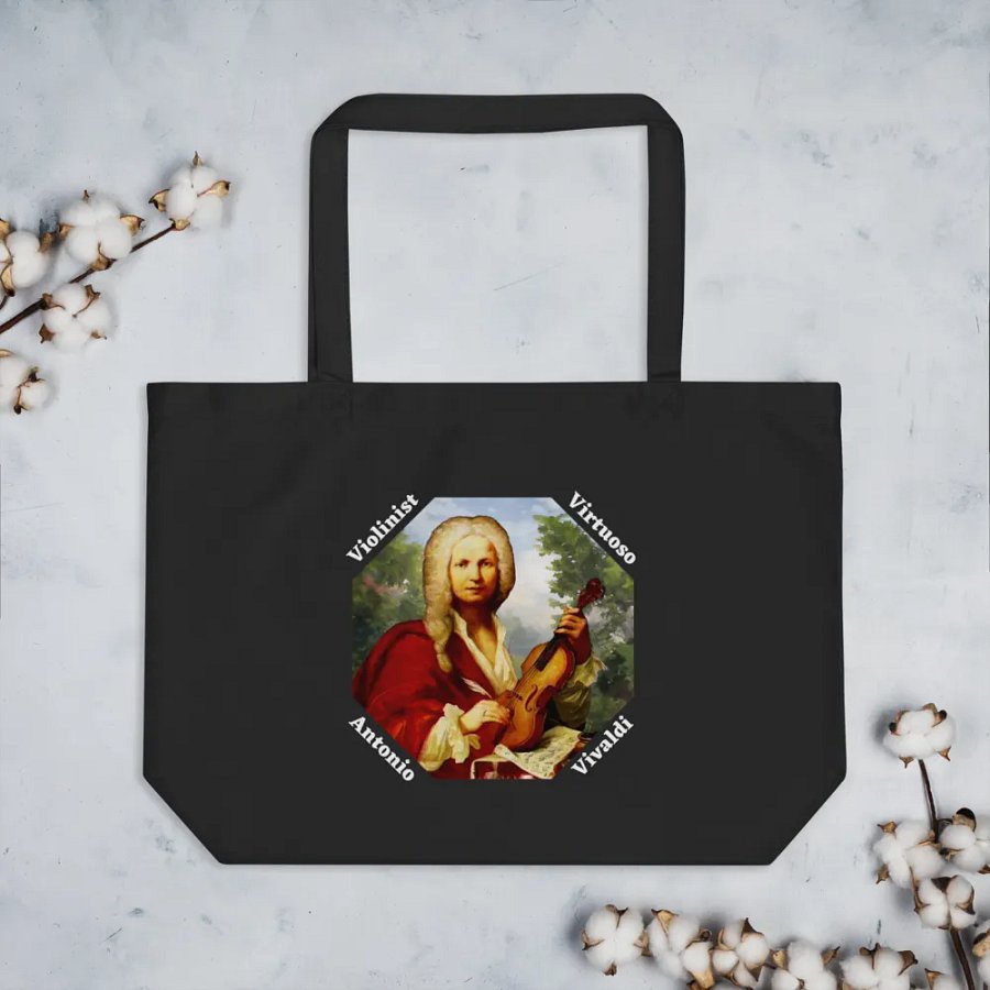 Antonio Vivaldi - Violinist Virtuoso | Tote Bag product image (3)